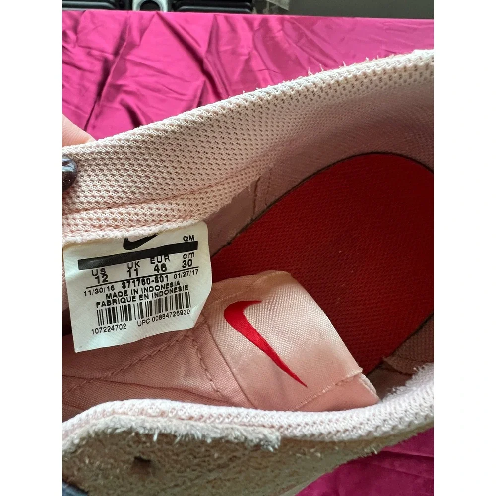 Nike Blazer Low Vintage artic suede Pink Mens Shoes Size‎ 12 Retro